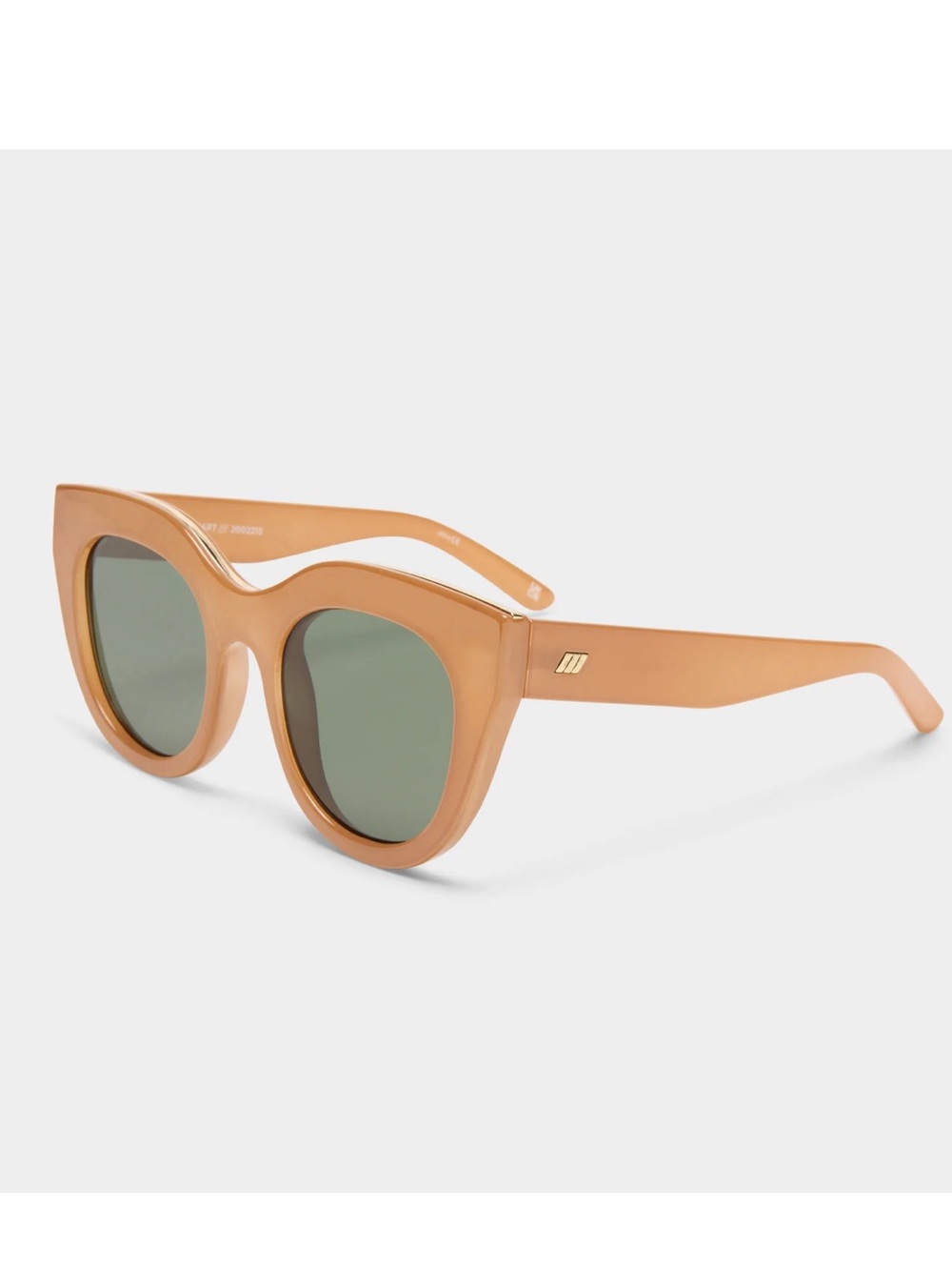 Le Specs AIR HEART | CARAMEL KHAKI MONO Sunglasses